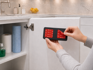Installs in Seconds, Stays Put